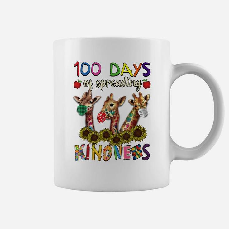 100Th Day Of School 100 Days Of Spreading Kindness Teacher Coffee Mug