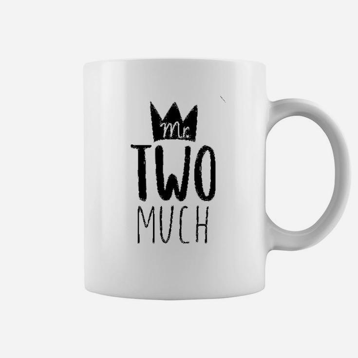 2Nd Birthday Mr Two Much Crown Birthday Coffee Mug
