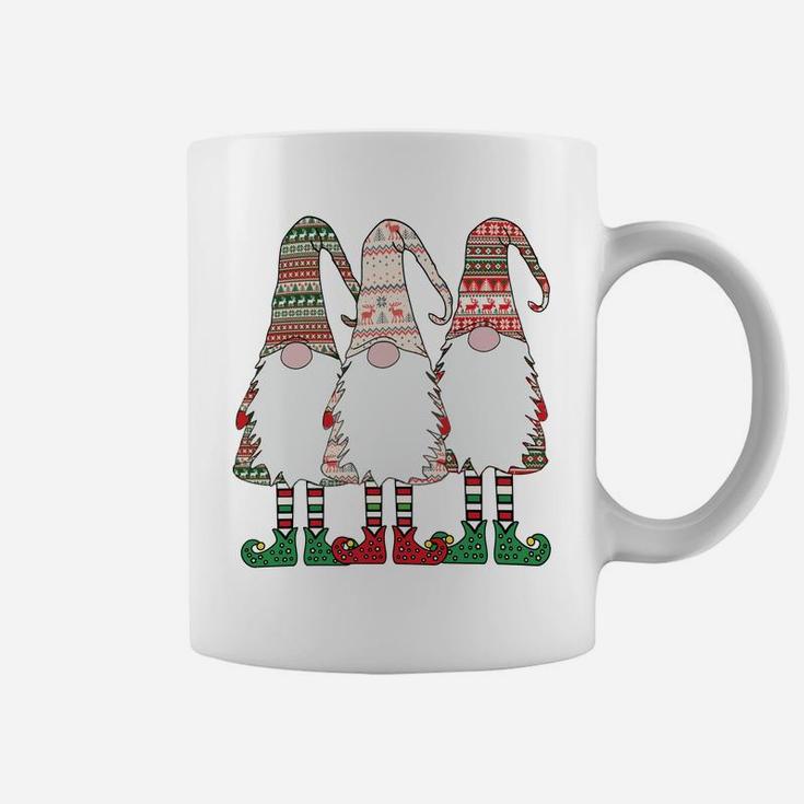 3 Nordic Gnomes Winter Christmas Swedish Tomte Nisse Sweatshirt Coffee Mug
