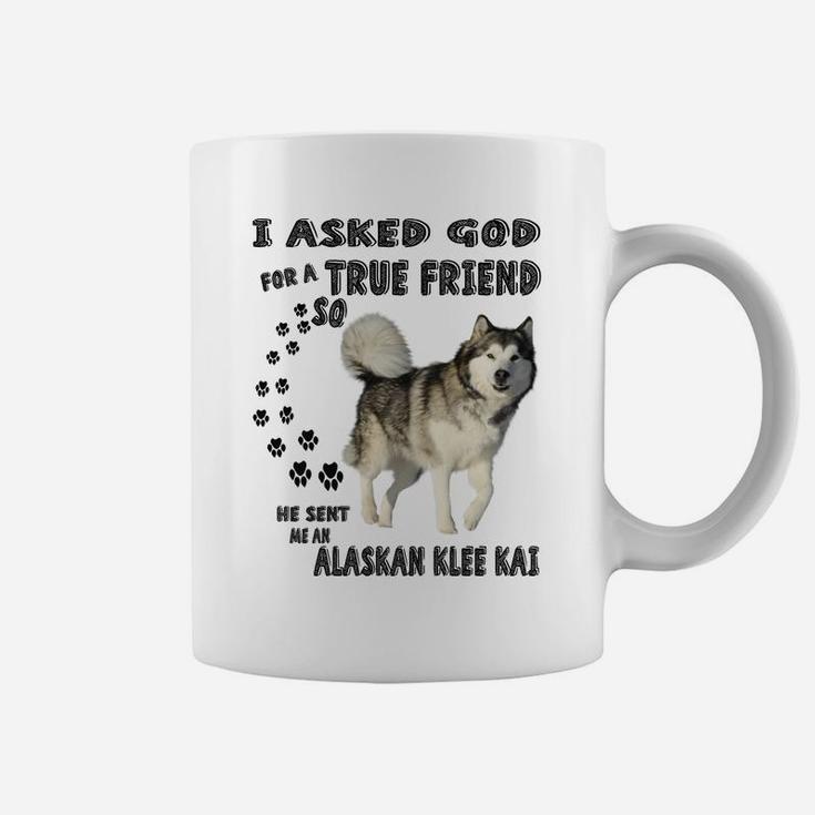 Alaskan Klee Kai Quote Mom Dad Costume, Cute Mini Husky Dog Coffee Mug