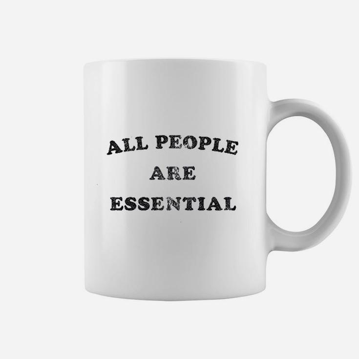 All People Are Essential Coffee Mug