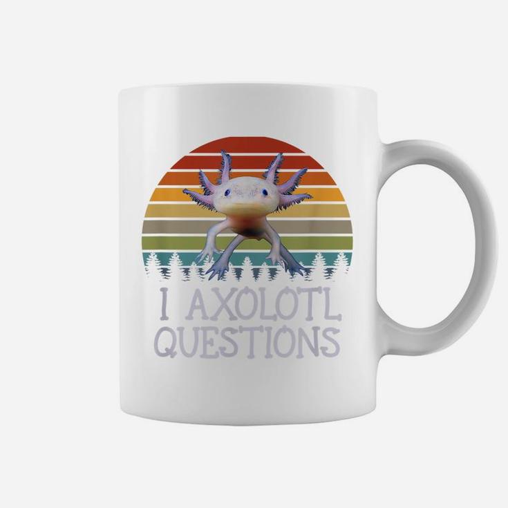 Axolotl Shirt Womens Kids Vintage Gifts Funny Cute Axolotl Coffee Mug