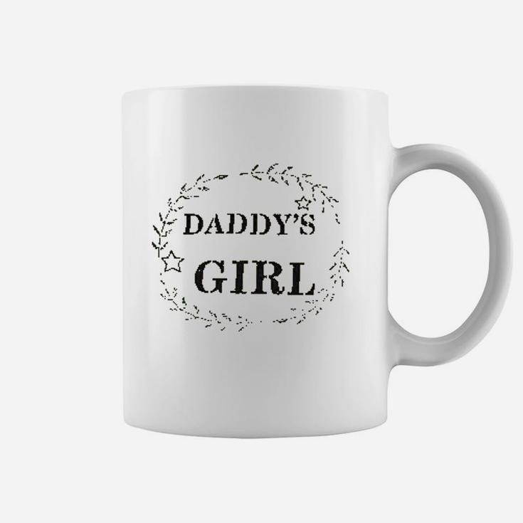 Baby Girls Mamas Girl Camo Ruffle Romper Coffee Mug