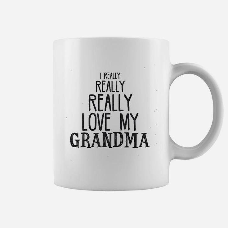 Baby Really Really Love My Grandma Coffee Mug
