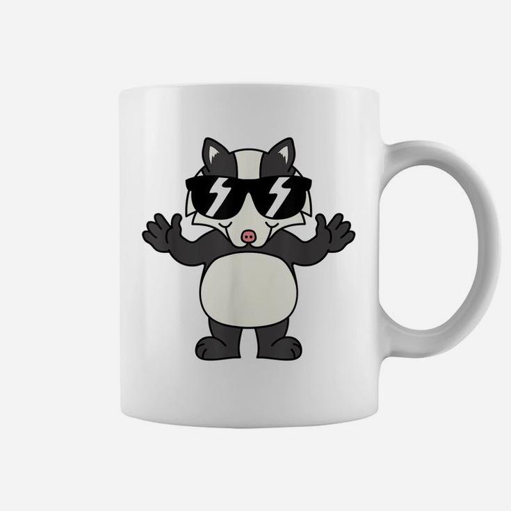 Badger Hat - Badger Kids Funny This Is My Human Costume Coffee Mug