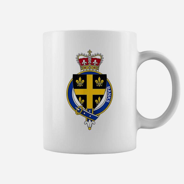 Banks Coat Of Arms - Family Crest Coffee Mug
