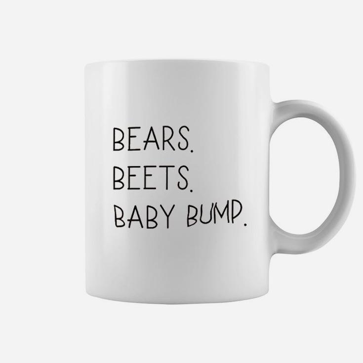 Bears Beets Baby Bump Funny Coffee Mug