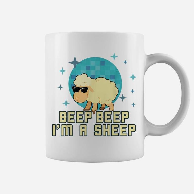 Beep Beep I'm A Sheep Shirt Funny Farm Animal Novelty Gift Coffee Mug