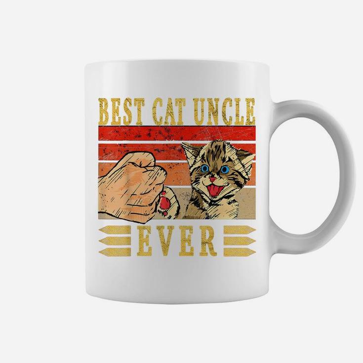 Best Cat Uncle Ever Cats Uncle Birthday Uncle Cat Coffee Mug
