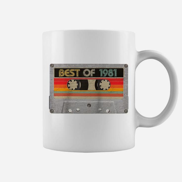Best Of 1981 39Th Birthday Gifts Cassette Tape Vintage Raglan Baseball Tee Coffee Mug