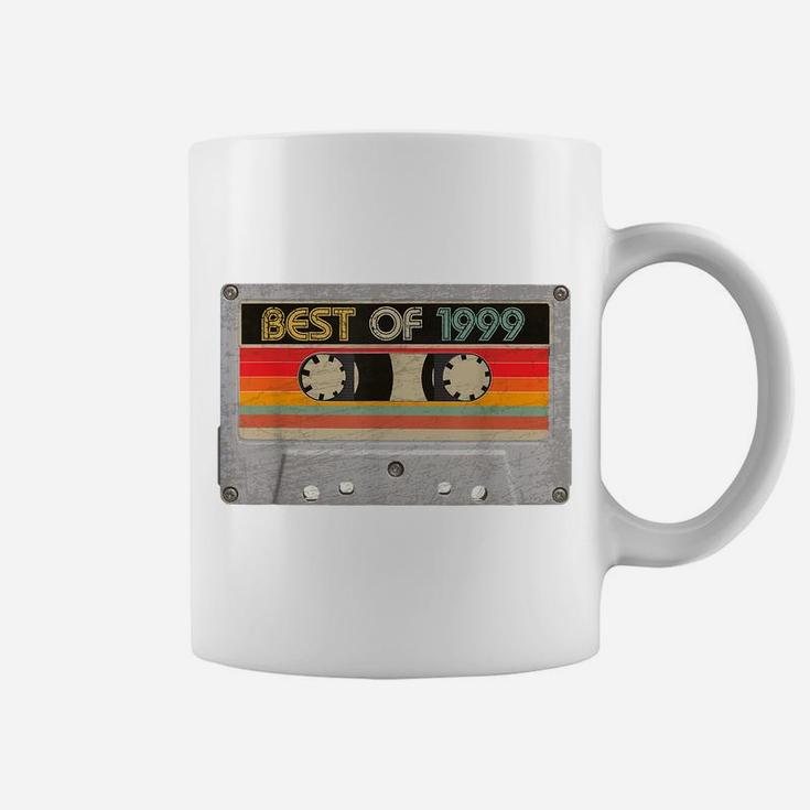 Best Of 1999 21St Birthday Gifts Cassette Tape Vintage Coffee Mug