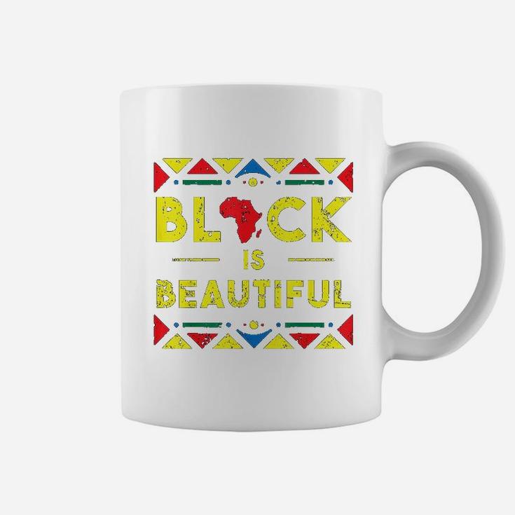 Black History Black Is Beautiful African Colors Coffee Mug