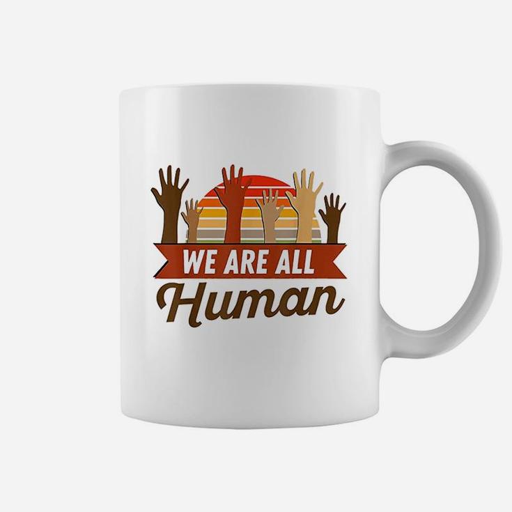 Black History Month  We Are All Human Pride Coffee Mug