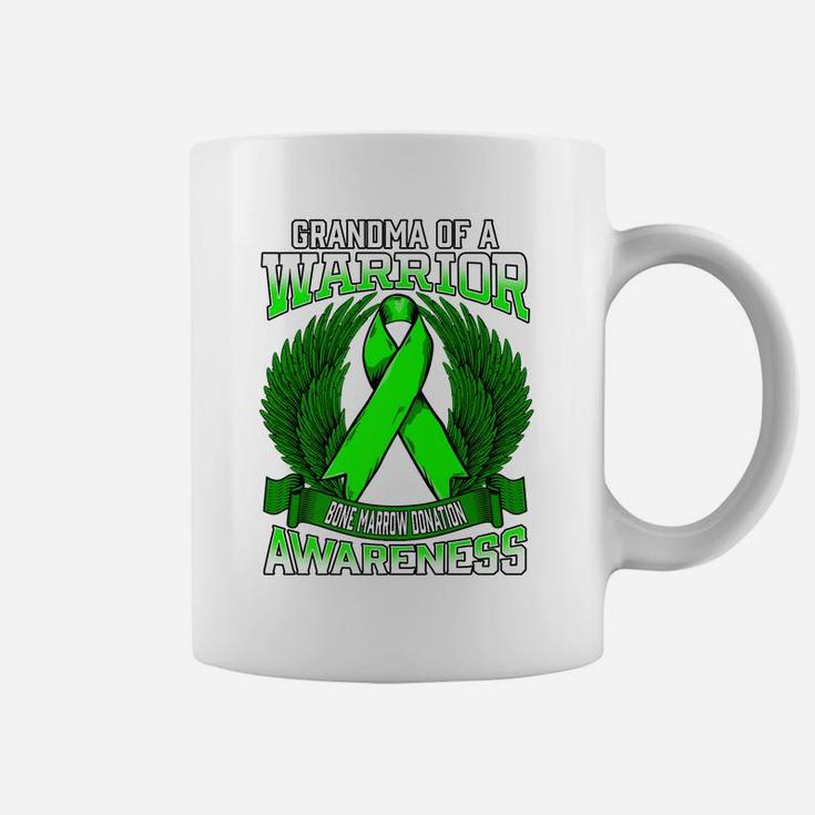 Bone Marrow Donation Awareness Grandmother Support Ribbon Coffee Mug