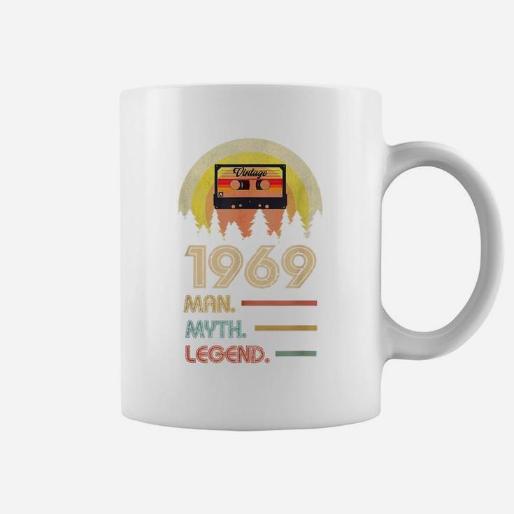 Born 1969 Man Myth Legend Birthday Gifts For 51 Years Old Coffee Mug