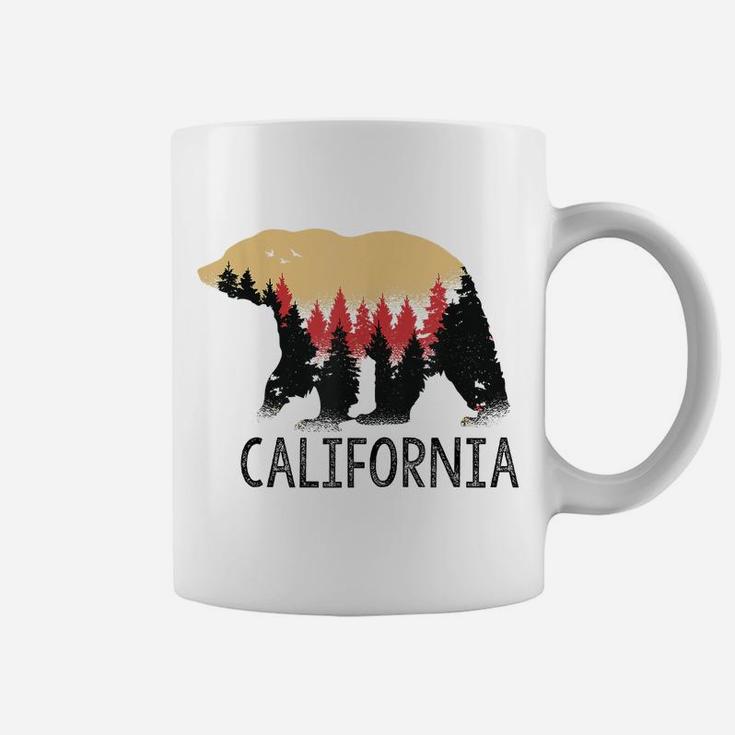 California Grizzly Bear Flag Nature Outdoor Souvenir Gift Coffee Mug
