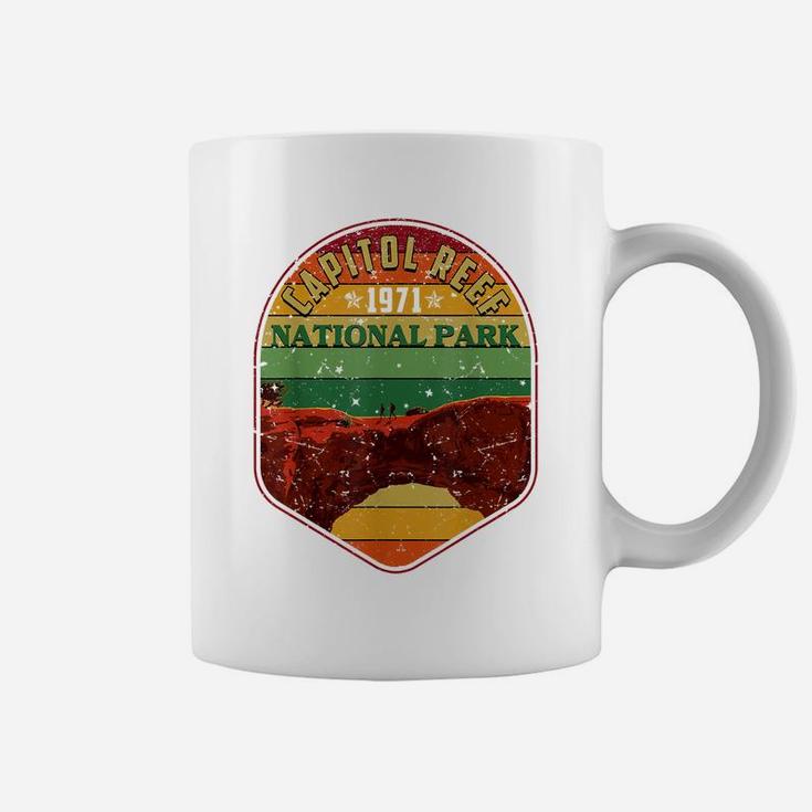 Capitol Reef National Park Camping Lover Vintage Coffee Mug