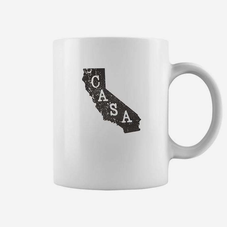 Casa Distressed Map Coffee Mug