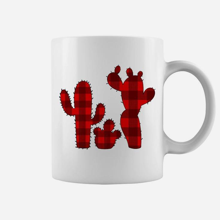 Christmas Cactus Vintage Matching Pajamas Womens Gift Coffee Mug