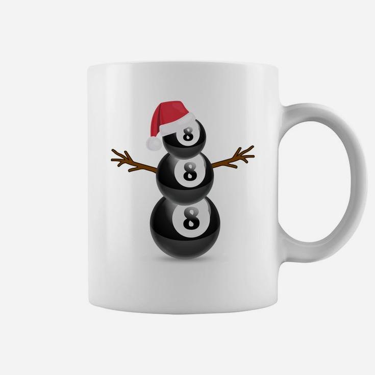Christmas Summer Billiard Snowman Party Gift Sweatshirt Coffee Mug