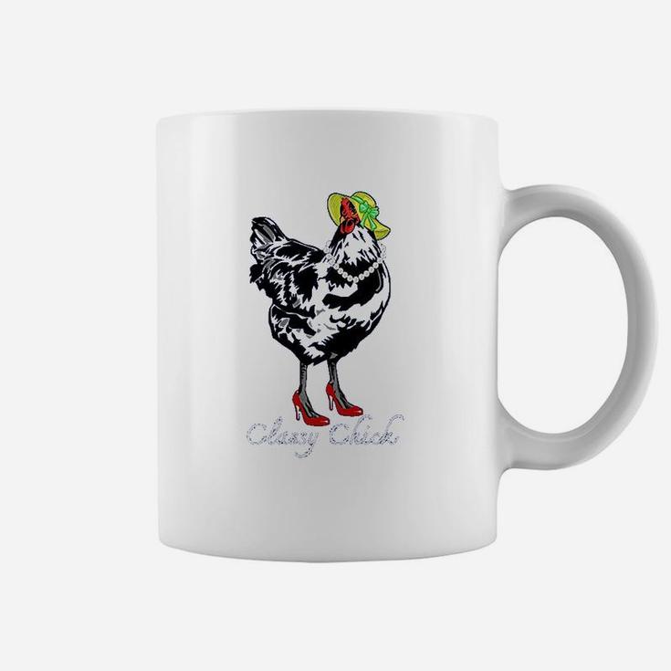 Classy Chick Chicken Hen Farm Coffee Mug