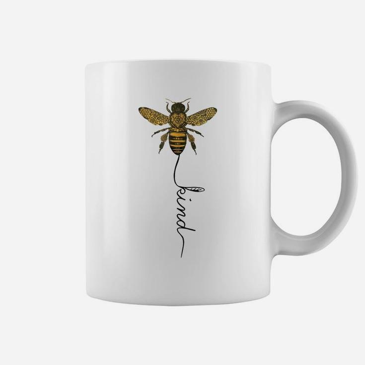 Cool Bee Kind Be Kind T Shirt Gift For Women Men Coffee Mug