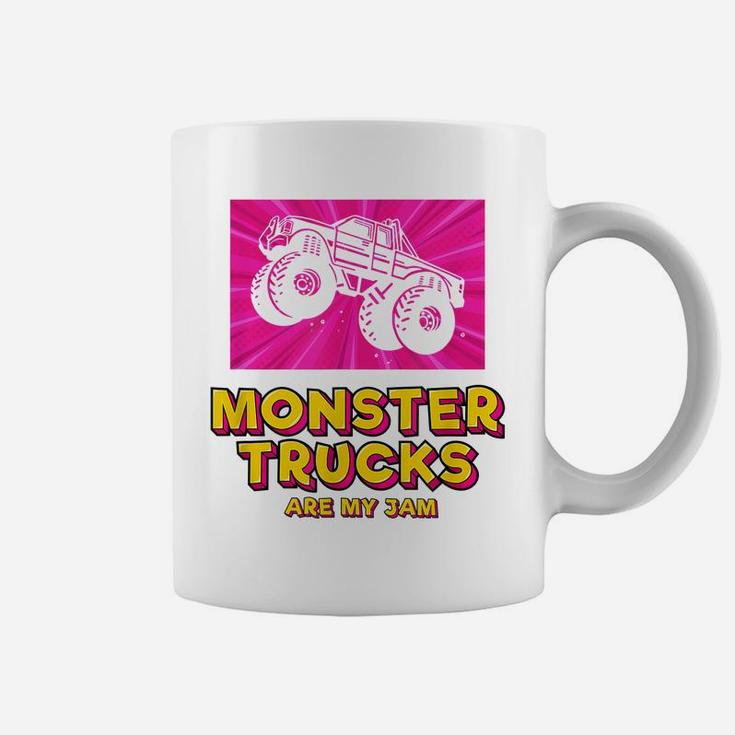 Cool Colorful Monster Truck Are My Jam Coffee Mug