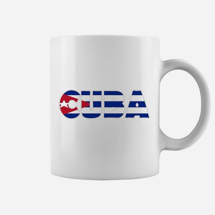 Cuba Decal Vinyl Coffee Mug