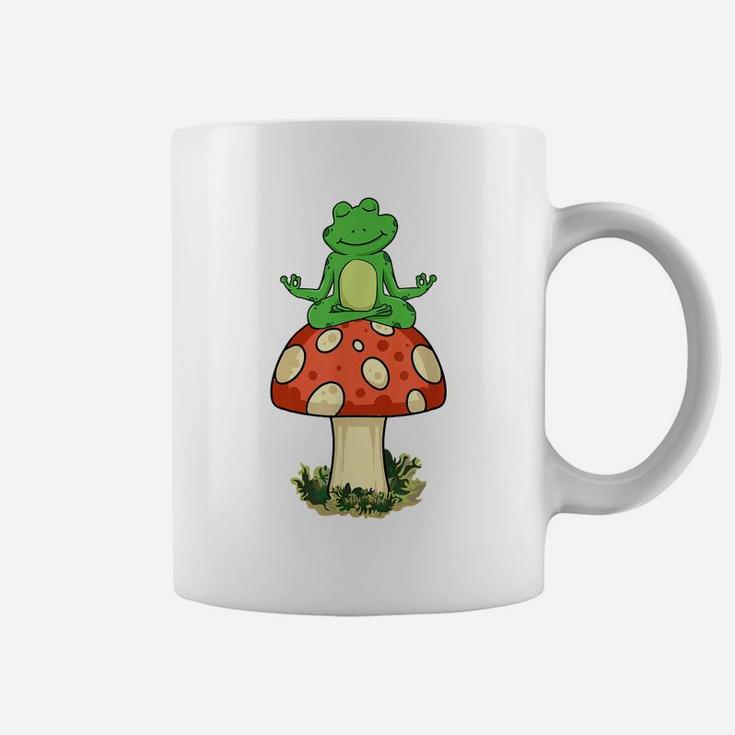 Cute Frog Mushroom - Frog Whisperer Coffee Mug