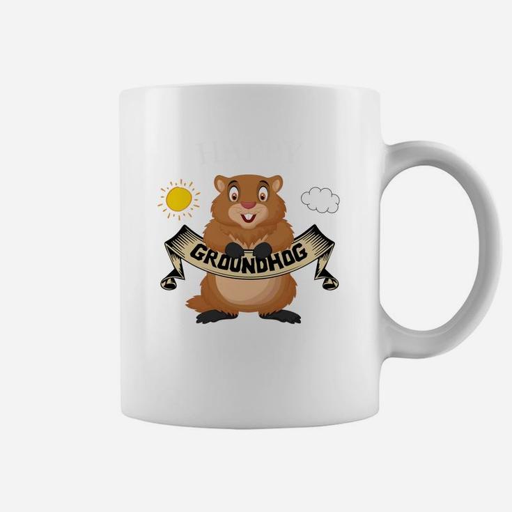 Cute Happy Groundhog Day Event Awesome Gift Coffee Mug