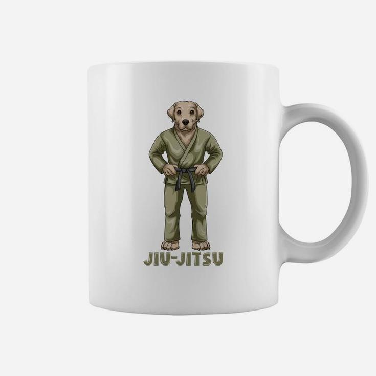 Cute Labrador Dog - Brazilian Jiu-Jitsu, Bjj Gift Coffee Mug