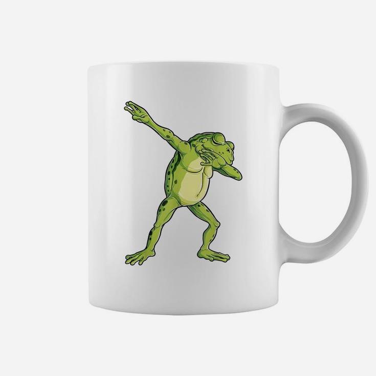 Dabbing Frog T Shirt Kids Boys Girls Funny Animal Dab Gift Coffee Mug