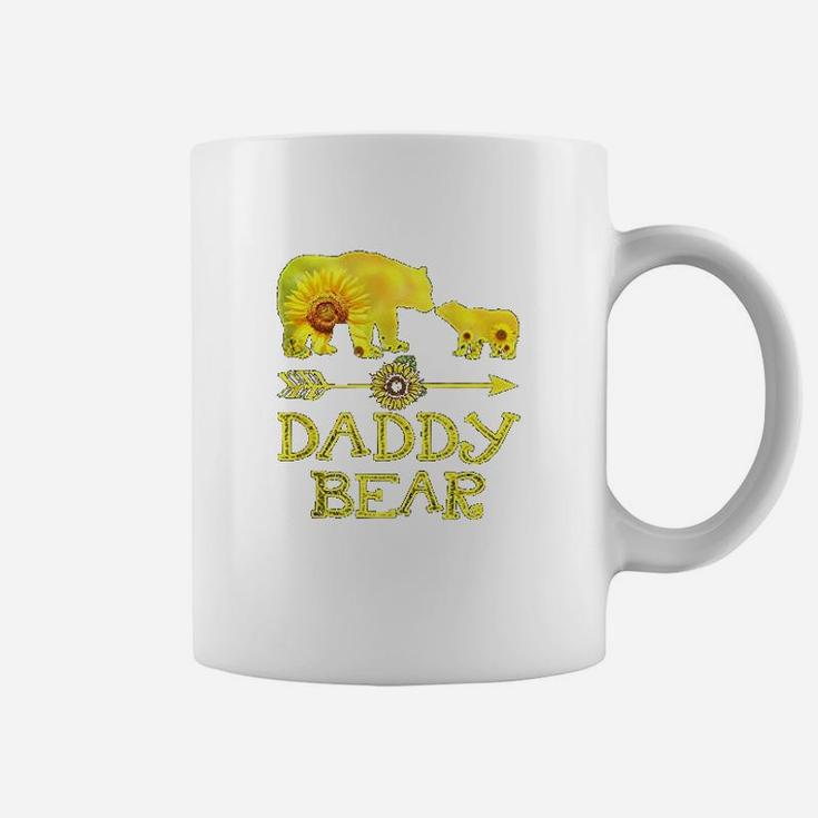 Daddy Bear Mothers Day Sunflower Family Gift Coffee Mug