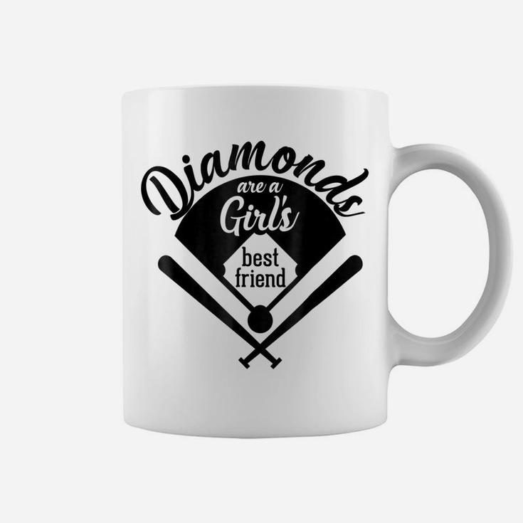 Diamonds Are A Girl's Best Friend  For Girls, Moms Coffee Mug