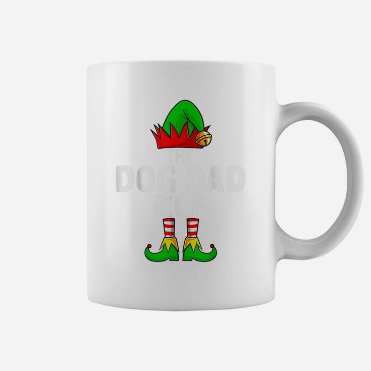 Dog Dad Elf Matching Family Group Christmas Party Pajama Coffee Mug
