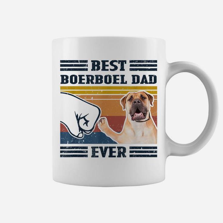 Dog Vintage Best Boerboel Dad Ever Father's Day Coffee Mug