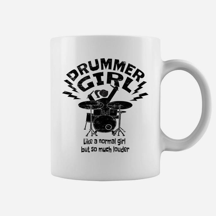 Drummer Girl For Women & Girls Drummers Drums Gift Drummer Coffee Mug