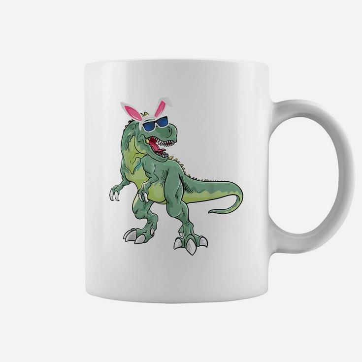 Easter Bunny Dinosaur Boys Girls Kids Retro Vintage Coffee Mug