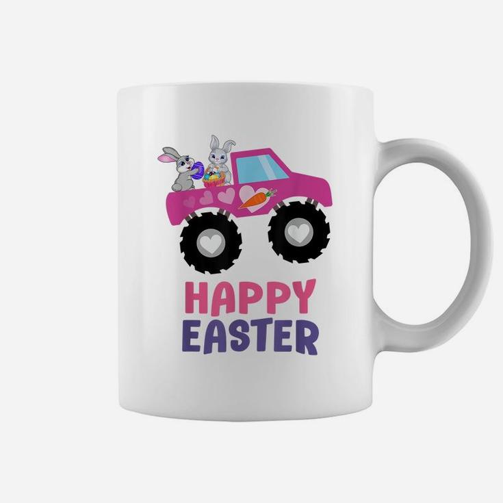 Easter Truck Bunny Eggs For Kids Boys Girls Happy Easter Coffee Mug