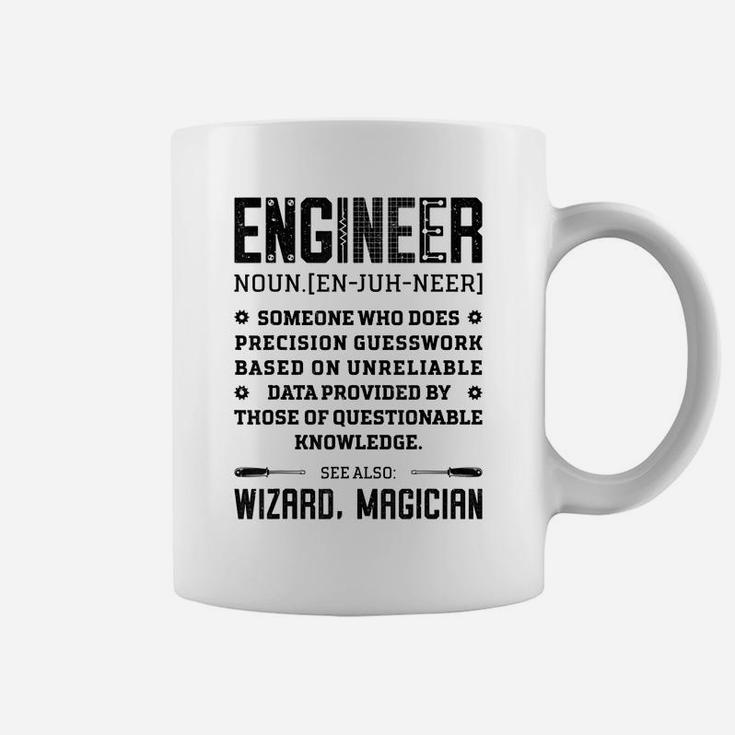 Engineer Definition Funny Noun Engineering Dictionary Term Coffee Mug