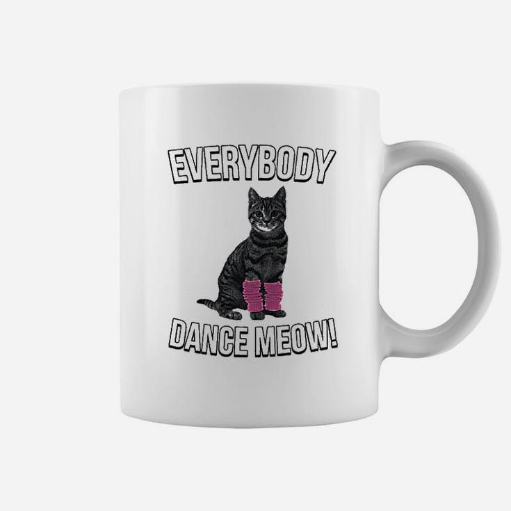 Everybody Dance Meow Funny Cat Coffee Mug