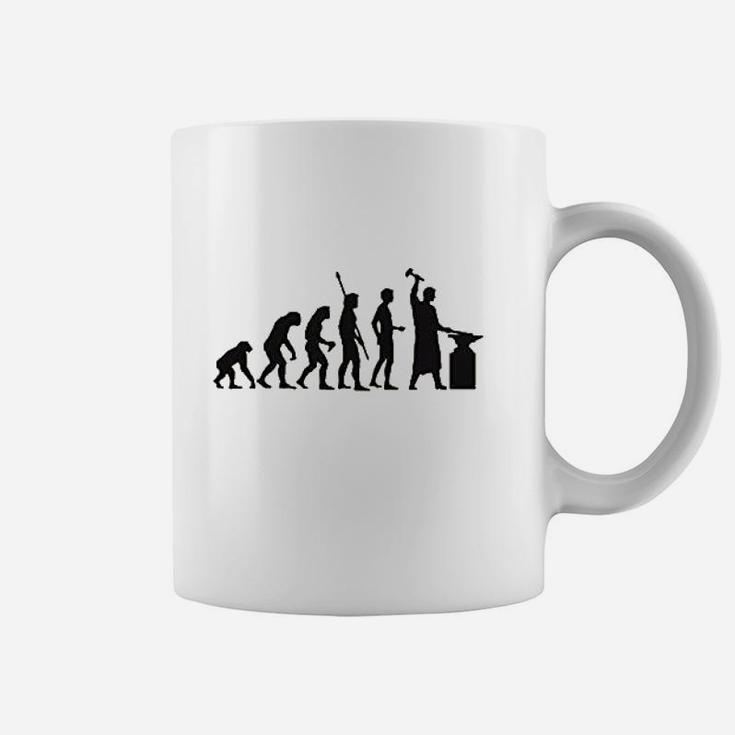 Evolution Blacksmith Light Coffee Mug