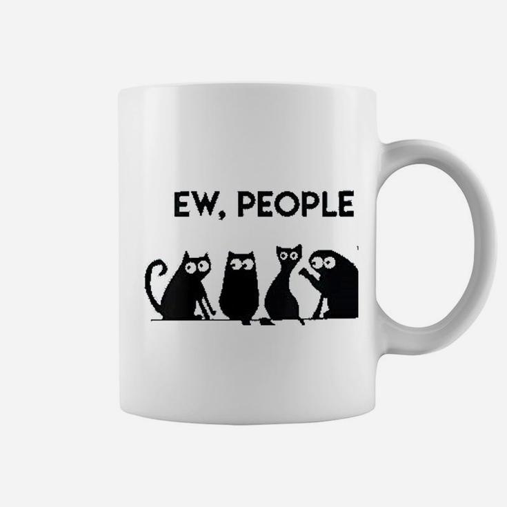 Ew People Cat Lovers Meowy Coffee Mug