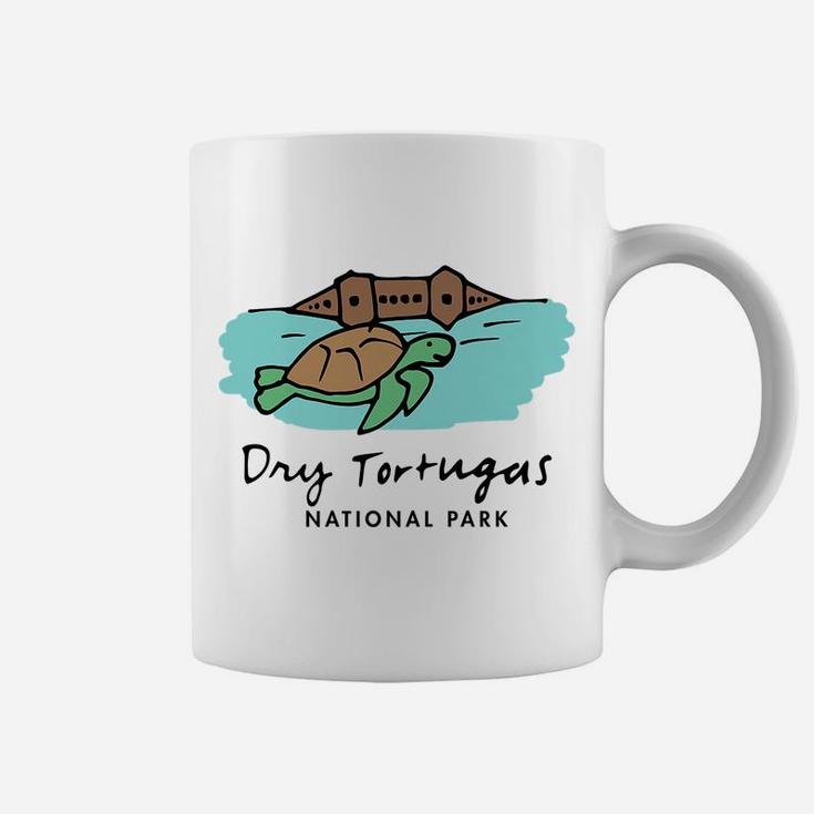 Family Vacation Gift - Retro Dry Tortugas National Park Coffee Mug