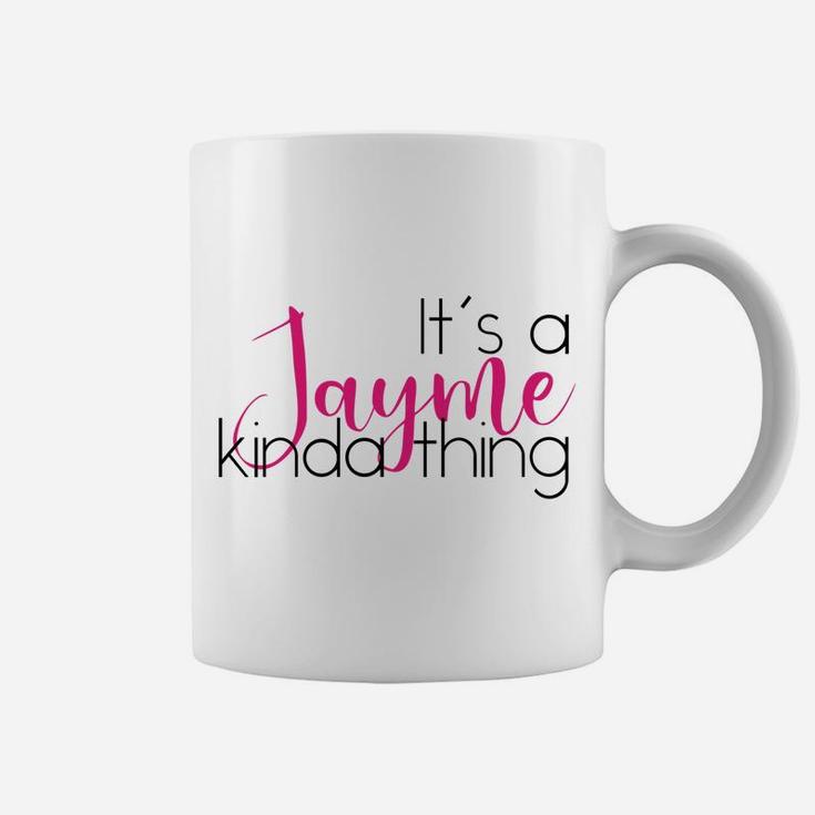 First Name Jayme Personalized Gift Jayme Name Gift Coffee Mug