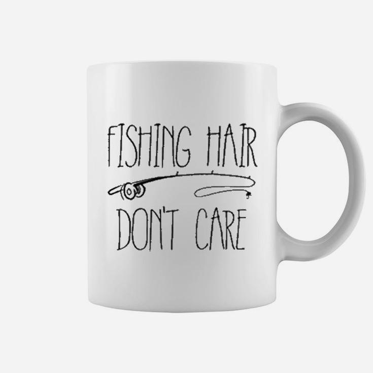 Fishing Hair Dont Care Coffee Mug