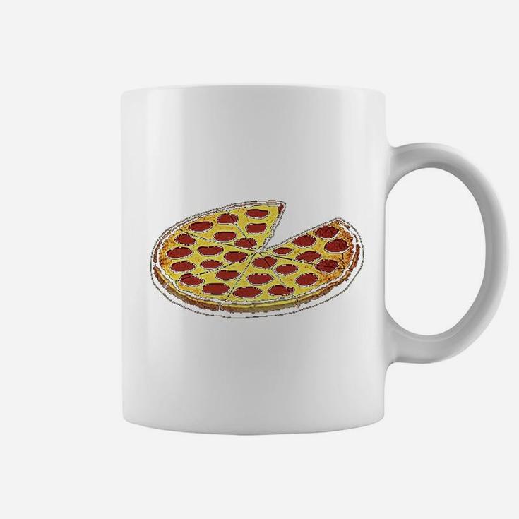 Funny Dads Pizza Pie And Slice Dad Coffee Mug