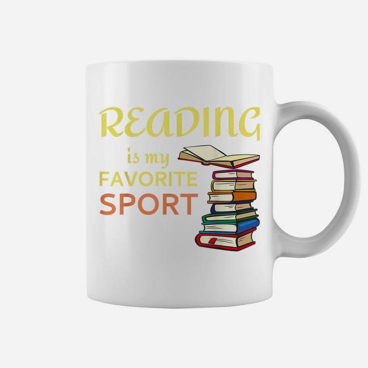 Funny  Reading Is My Favorite Sport For Book Lovers Coffee Mug