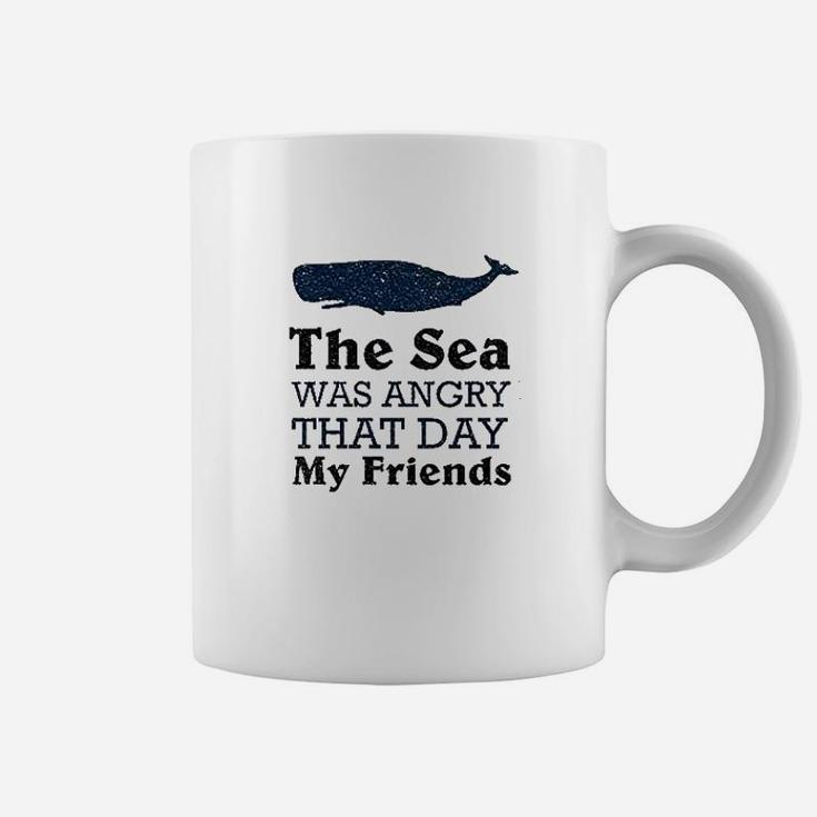 Funny Tv Vandelay Sea Was Angry That Day Costanza Coffee Mug