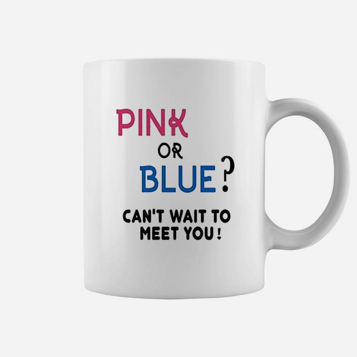 Gender Reveal Team Girl Or Boy Pink Or Blue Funny Graphic Coffee Mug